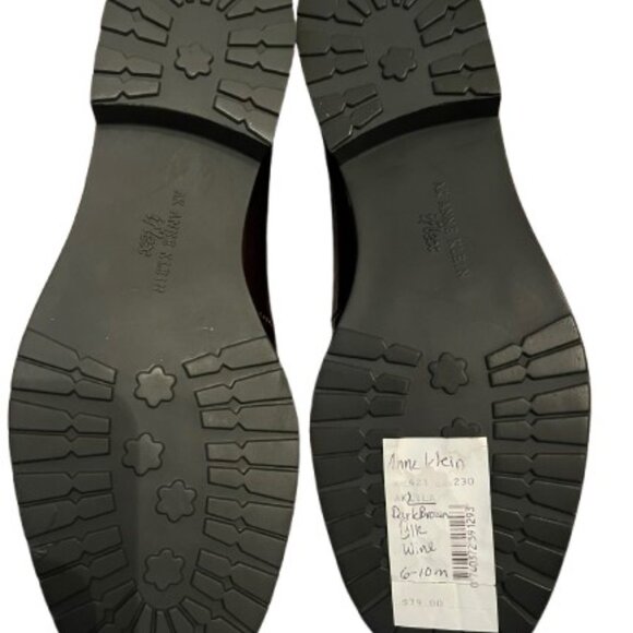 NWT AK Anne Klein iFlex Aklina Brown Patent Leather Loafer Women's - Size 6 - Picture 6 of 8